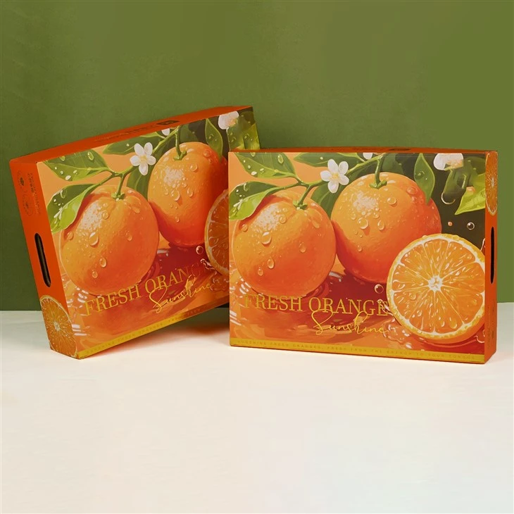 Orange Cardboard Box factory